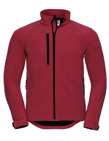 RUS-0R140M0-Mens Softshell Jacket
